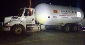 Aseguran pipa con m&aacute;s de 21 mil litros de gas LP en Tepeaca