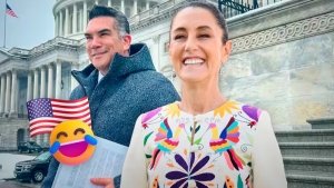 Claudia Sheinbaum se burla del “ridiculazo” de Alito Moreno en Estados Unidos