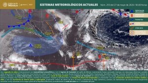 Lluvias puntuales intensas en Puebla, Veracruz, Oaxaca y Chiapas
