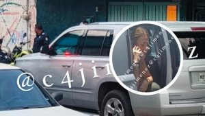 Detienen a síndica en su camioneta blindada en Atizapan