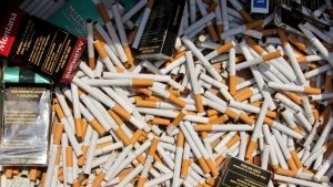 Golpe al contrabando: decomisan 84 mil cigarrillos presuntamente ap&oacute;crifos en el AIFA