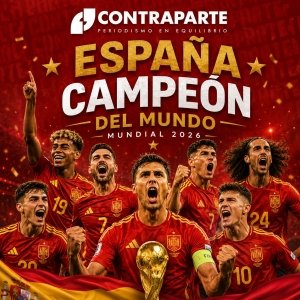 &iexcl;Espa&ntilde;a se declara nuevo campe&oacute;n del mundo venciendo a Argentina en Mundial 2026