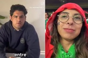 Alejandro Azcu&eacute; se disculpa por lanzar cerveza a Tere Fifas