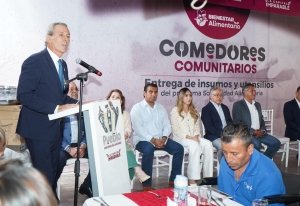 Encabeza Pepe Chedraui la entrega de apoyos a comedores comunitarios