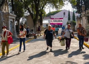 Recibió Panteón Municipal cerca de 35 mil visitantes por el Día de las Madres