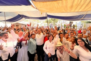 En Morena, hacer política es amar al pueblo y no hacer negocios: Armenta
