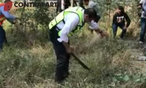 Armenta realiza séptima faena en autopista México-Veracruz