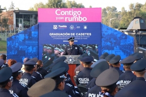 Ayuntamiento de Puebla fortalece su cuerpo de seguridad con 79 nuevos policías municipales