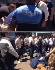 Uzbekist&aacute;n es recibida con fuertes medidas de seguridad en Estados Unidos