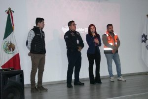 Imparte Gobierno de la Ciudad Taller de Seguridad Vial a personal de la Dirección Municipal de Protección Civil