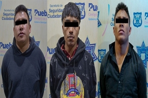 SSC y GN detienen a tres integrantes del grupo delictivo “Los Huescas”