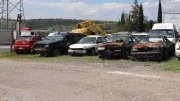 Descubre FGE cinco veh&iacute;culos robados en corral&oacute;n irregular de Tehuac&aacute;n