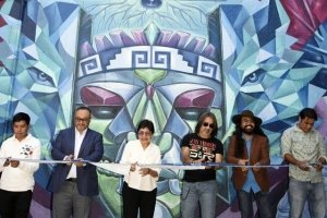 BUAP inaugura mural estudiantil que celebra el conocimiento y la identidad universitaria