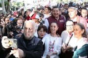El pueblo, la fuerza de López Obrador, remarca Alejandro Armenta