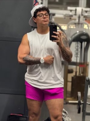 La foto de Eduin Caz en el gym que desató pensamientos lujuriosos por un detalle que sí se notó