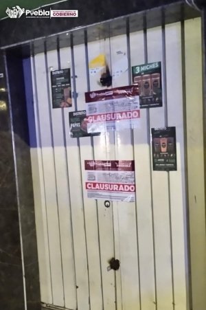 Ayuntamiento de Puebla cierra bar en San Baltazar, responde ante reporte ciudadano