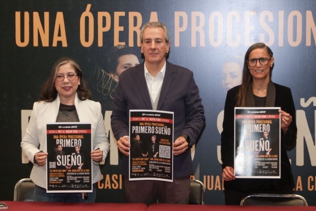 Desde el MET de Nueva York llega a Puebla capital la ópera “Primero Sueño”