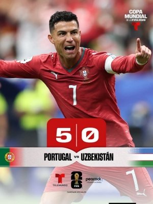 Llega a diez goles CR7 y es el primero en anotar en seis mundiales