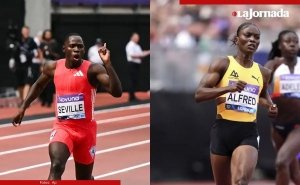 Oblique Seville y Julien Alfred brillan en la Liga de Diamante en Londres