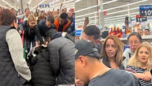 'Lady Pavo' protagoniza ri&ntilde;a en supermercado de la GAM; intent&oacute; meterse a una fila para comprar