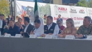 Avanza rehabilitación de 13 vialidades principales en Puebla capital