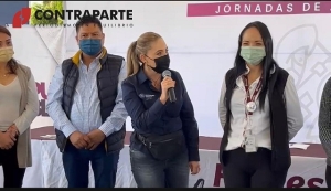La alcaldesa Paola Angón festeja los apoyos estatales para San Pedro Cholula
