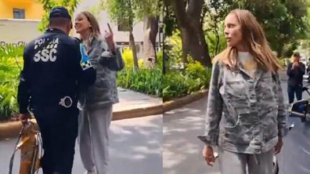 Policía agredido por Ximena Pichel presenta denuncia formal ante el Ministerio Público