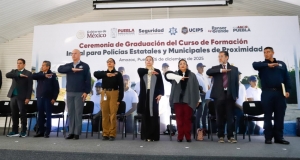 Gobierno de Puebla prepara polic&iacute;as confiables en beneficio de familias