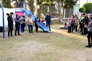 Comités de participación ciudadana del municipio de Puebla reciben equipamiento urbano