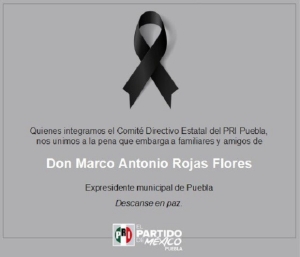 Falleció el ex alcalde de Puebla, Marco Antonio Rojas