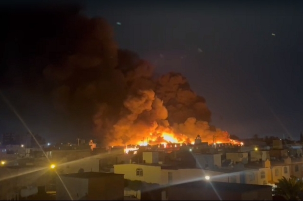 Se incendia fábrica de muebles en San Andrés Cholula