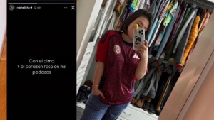 Hija del Piojo Herrera reacciona a la eliminaci&oacute;n de Costa Rica del Mundial