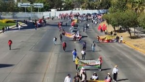 Por movilización de la “28 de Octubre”, hay cierres viales en Puebla Capital