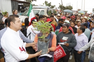 Por amor a Puebla  y con la visión humanista de Amlo, Armenta intensifica jornadas forestales