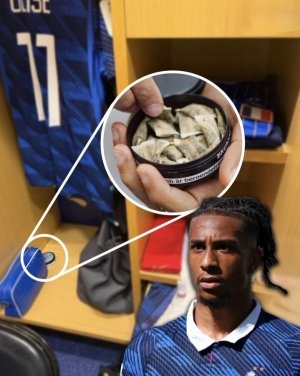 Qu&eacute; es el snus, el pol&eacute;mico tabaco que consume Michael Olise, figura de Francia en este Mundial 2026