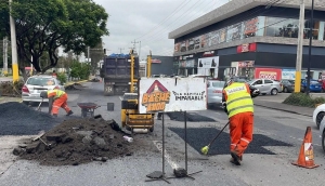 Campa&ntilde;a Capitalina Bacheando Puebla: favorece vialidades en torno a mercados y centros de abasto