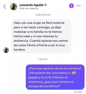 ¡Sacó la cara por su hermana! Leonardo Aguilar defiende a Ángela y manda fuerte mensaje a influencer