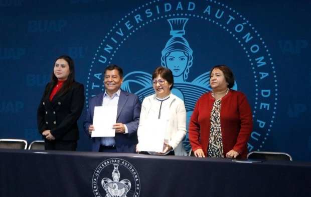 Encabeza la Rectora Lilia Cedillo Ramírez convenio de colaboración con la Secretaría de Infraestructura estatal