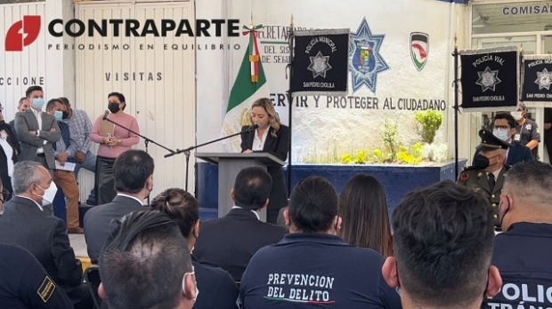 Paola Angón inaugura el C2 con 200 cámaras de videovigilancia en San Pedro Cholula