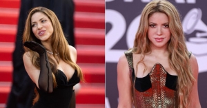 ¿Dedicado a Piqué? Shakira impacta en vestido de la venganza y fans dicen que nuevamente es para su ex
