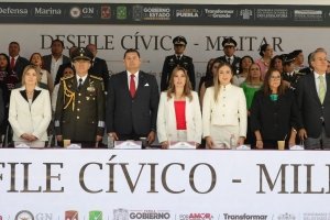 Puebla celebra con orgullo nacional el 126 Aniversario de la Independencia de M&eacute;xico