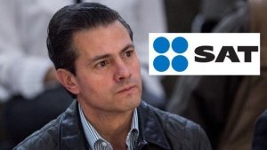 As&iacute; fue fotografiado Enrique Pe&ntilde;a Nieto en el SAT tras volver a M&eacute;xico