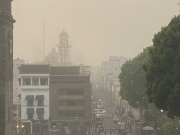 Fuertes rachas de viento sorprenden a Puebla y crean tolvaneras 