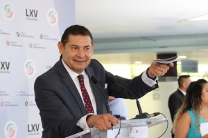 Descarta Alejandro Armenta que incremento del presupuesto para 2024 tenga fines electorales