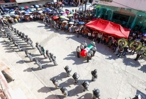 Guardia Nacional rinde honores p&oacute;stumos a sargento poblano ca&iacute;do en Jalisco