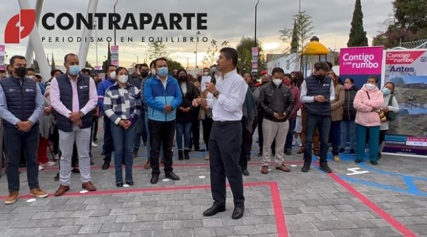 Inaugura Eduardo Rivera el Parque Romero Vargas con una inversión de 5 mdp