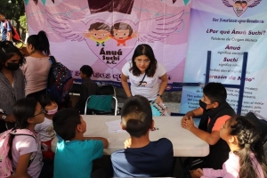 Más de 2 mil 500 personas disfrutaron de aventurarte, el festejo del día del niño y la niña organizado por el SMDIF Puebla
