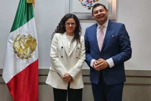 Coordinación institucional con luisa maría alcalde a favor de México refrenda Alejandro Armenta