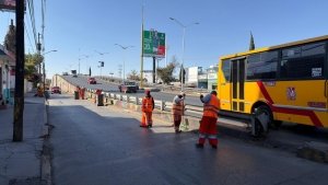 Refuerza Gobierno de Pepe Chedraui limpieza integral en accesos principales de la ciudad