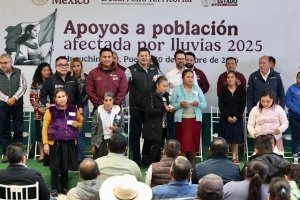 Gobiernos Federal y Estatal garantizan hogares seguros a familias damnificadas por lluvias